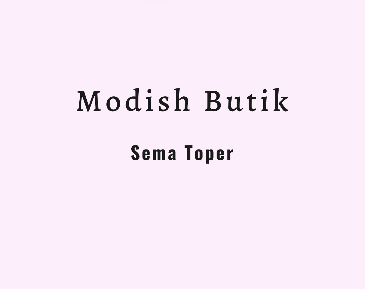 Shop Banner