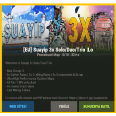 "Suayip 3x Solo/Duo/Trio"