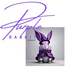 Happy Rabbit Slimline Realistic Purple main image 1
