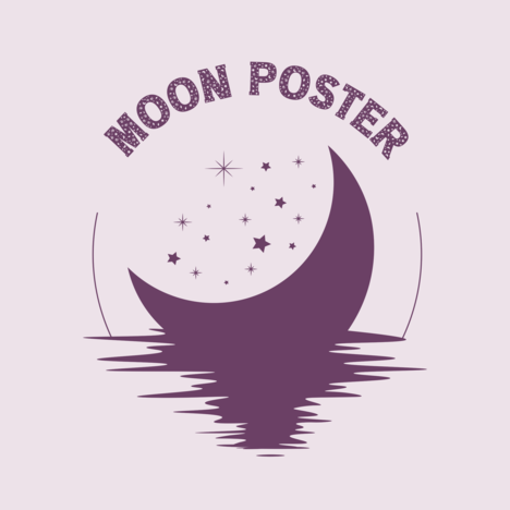 Moon Posts moonposter | Shopier
