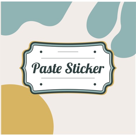 Paste Sticker | Shopier