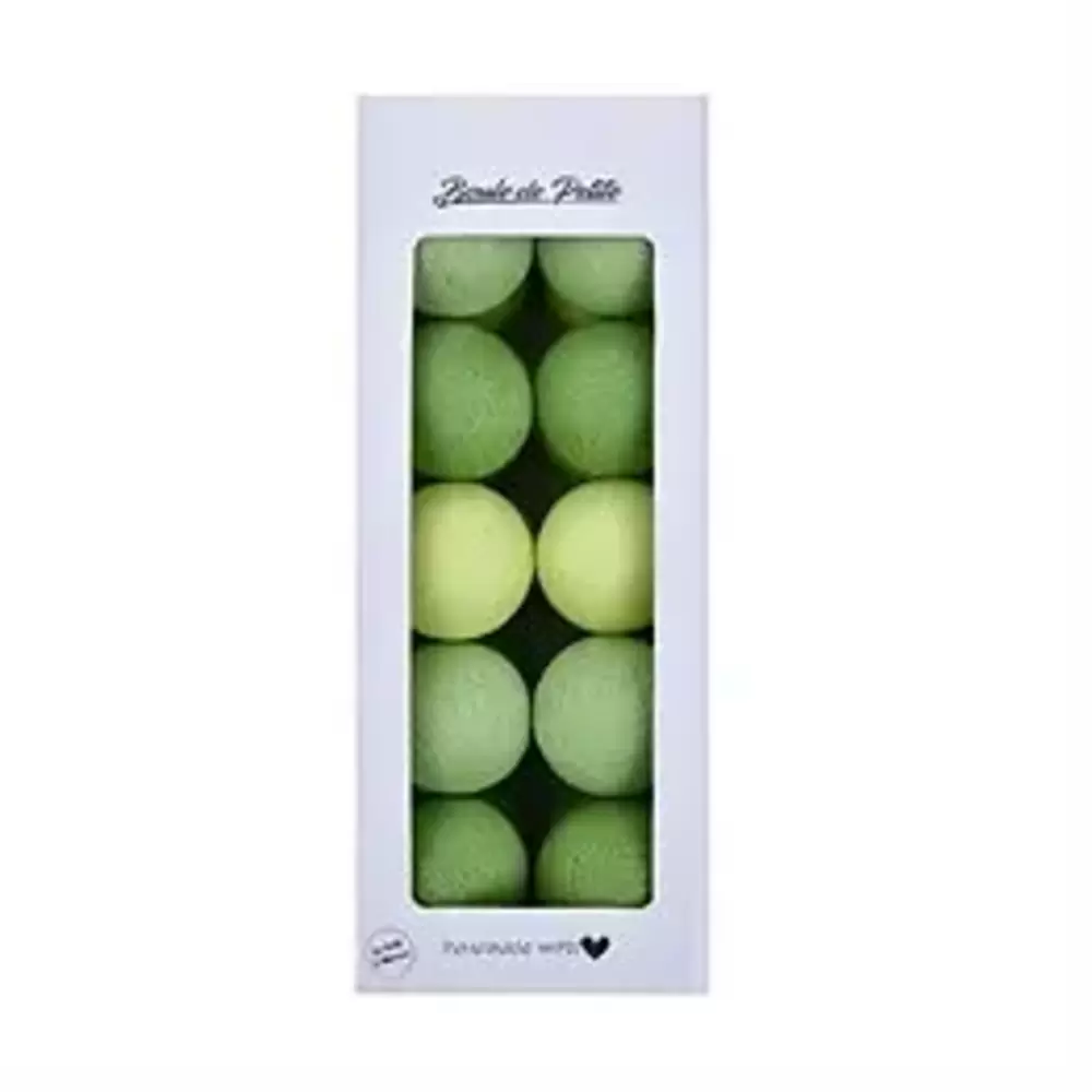 Boule De Petite Işıklı Top Aydınlatma- Lime