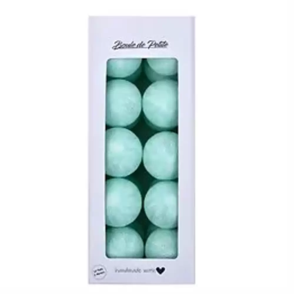 Boule De Petite Işıklı Top Aydınlatma- Marble Water Green