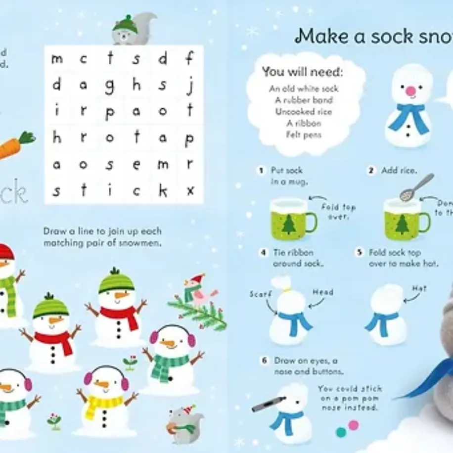 Christmas Things To Make And Do- Usborne