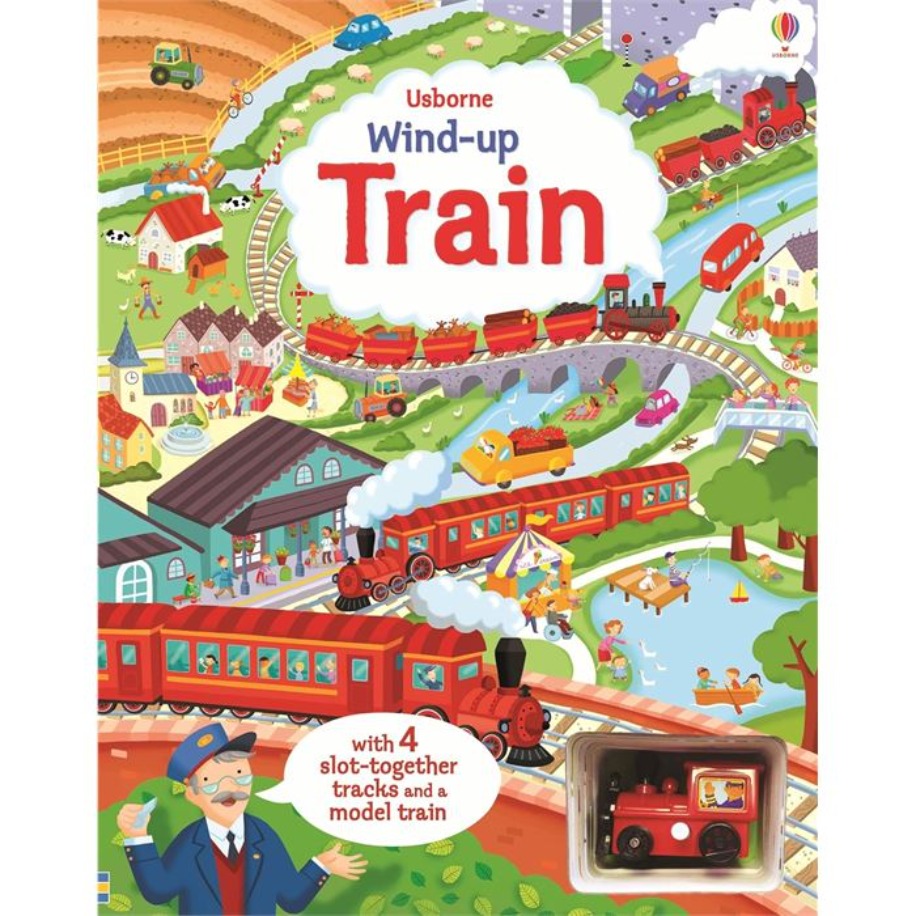 Usborne Wind-Up Train Book