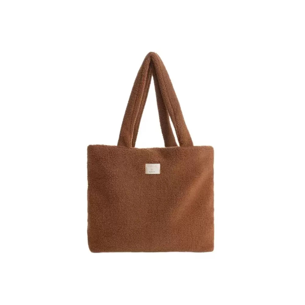 Miela Kids- Minimal Peluş Anne-Bebek Bakım Çantası