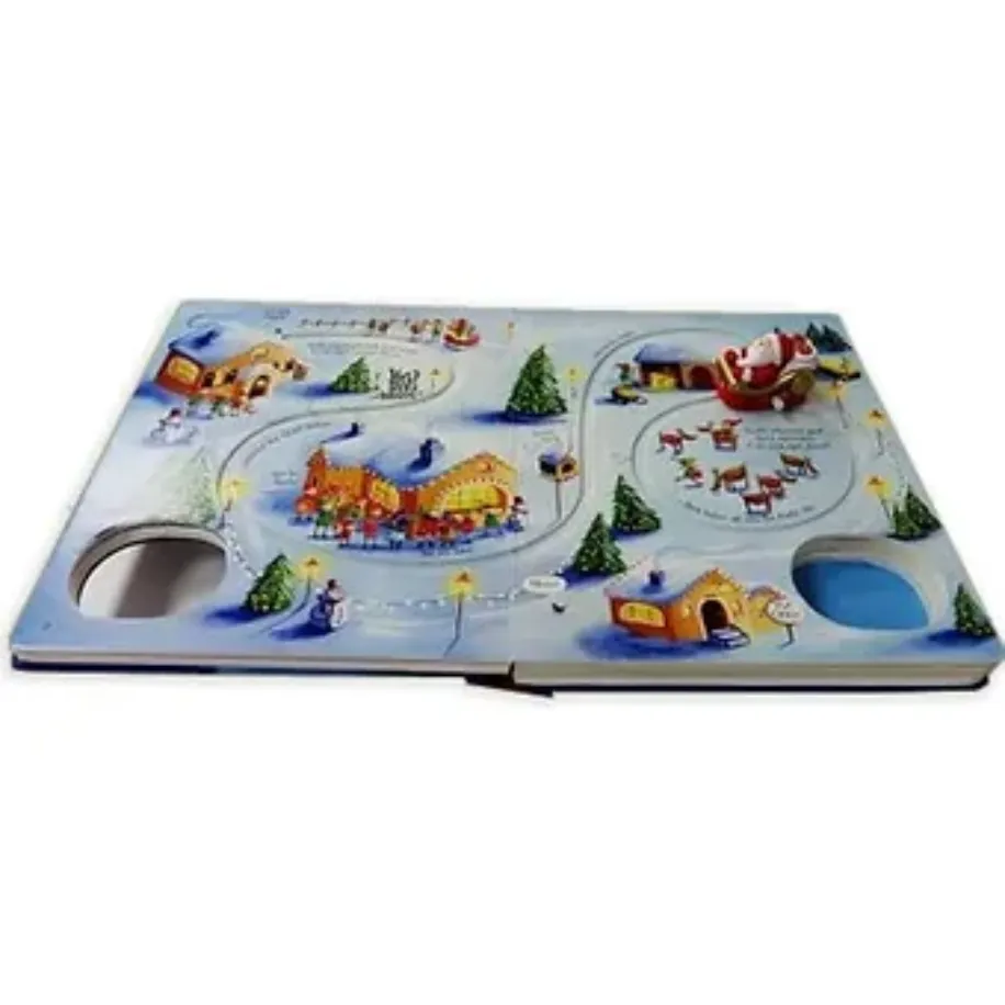 Usborne Santa's Christmas Journey With Wind-up Sleigh