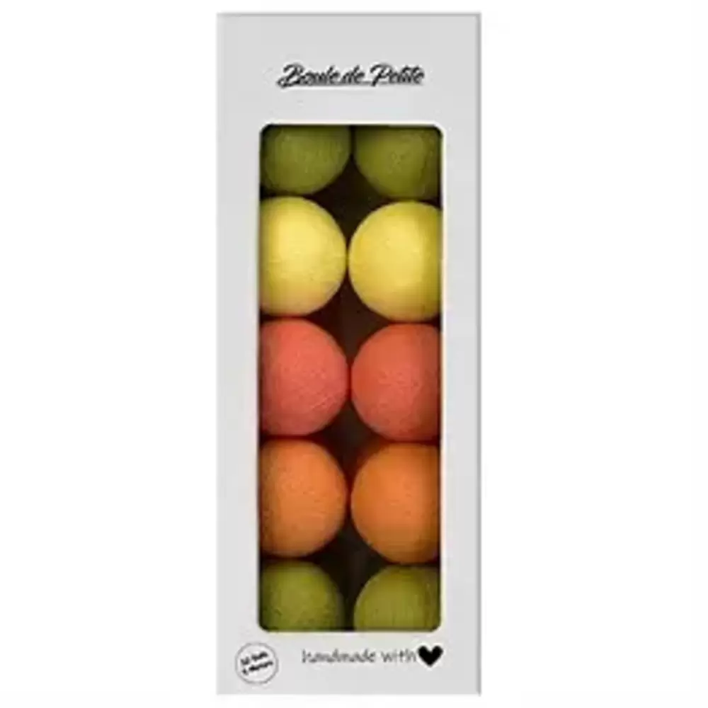 Boule De Petite Işıklı Top Aydınlatma- Colors of Happiness