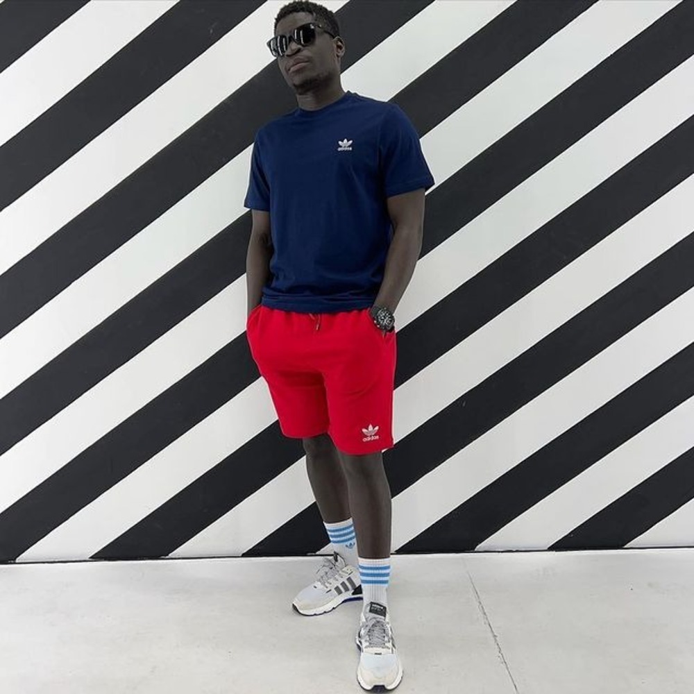 ADIDAS ORIGINALS T-SHIRT LACİVERT