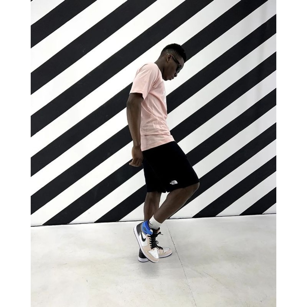 NORTFACE WICKER GRAPHIC T-SHIRT PEMBE