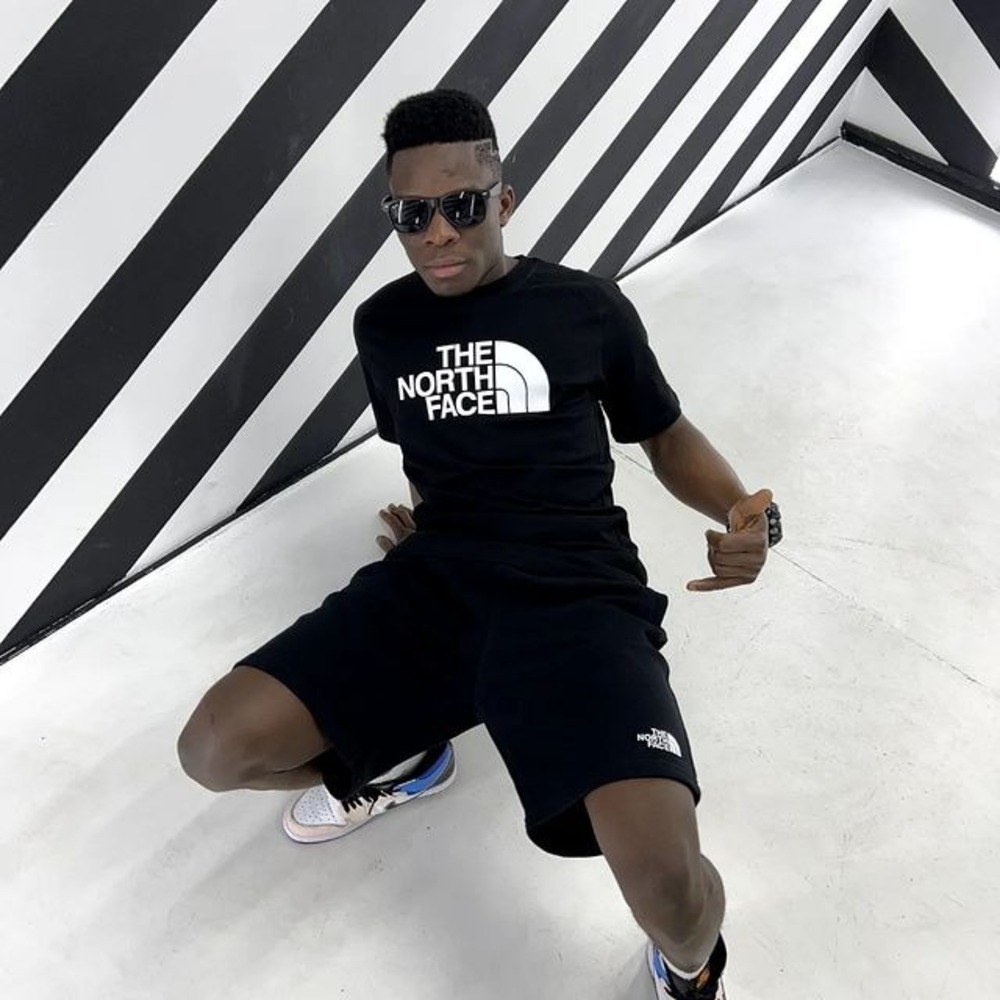 NORTFACE WICKER GRAPHIC T-SHIRT SIYAH