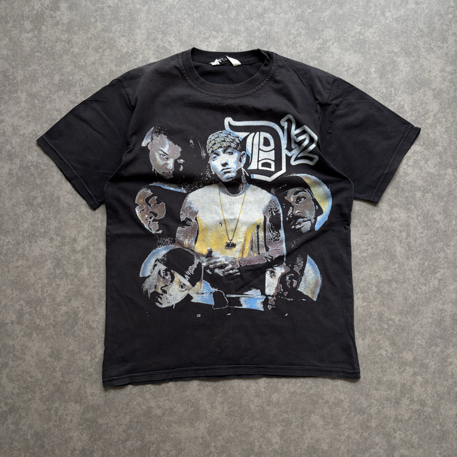 Eminem T-shirt Bloody Horror Slim Shady Logo officiel pour homme