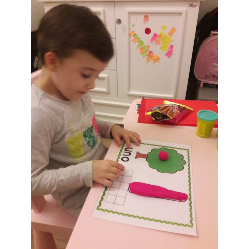 Oyun Hamuru Matı İle Rakam Çalışması|Matematik Aktivitesi|Oyun Hamur İle Rakam Öğrenimi