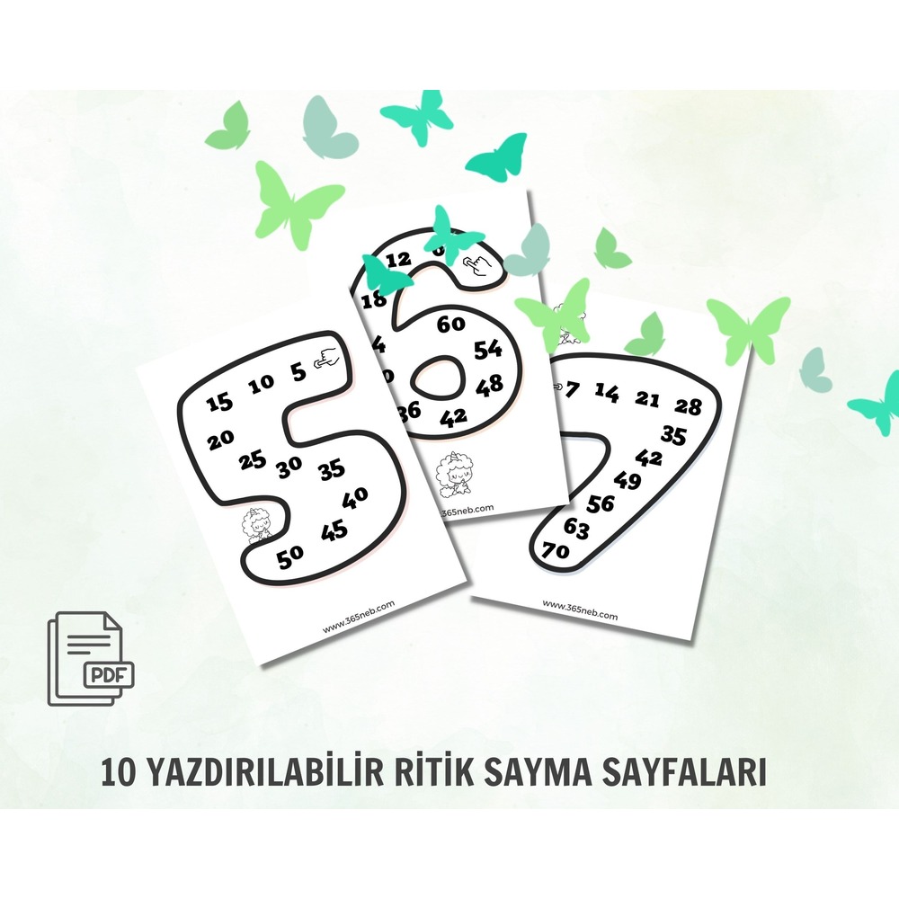 Ritmik Sayma|Matematik Etkinliği|Ritmik Sayma Alıştırması|İlkokul