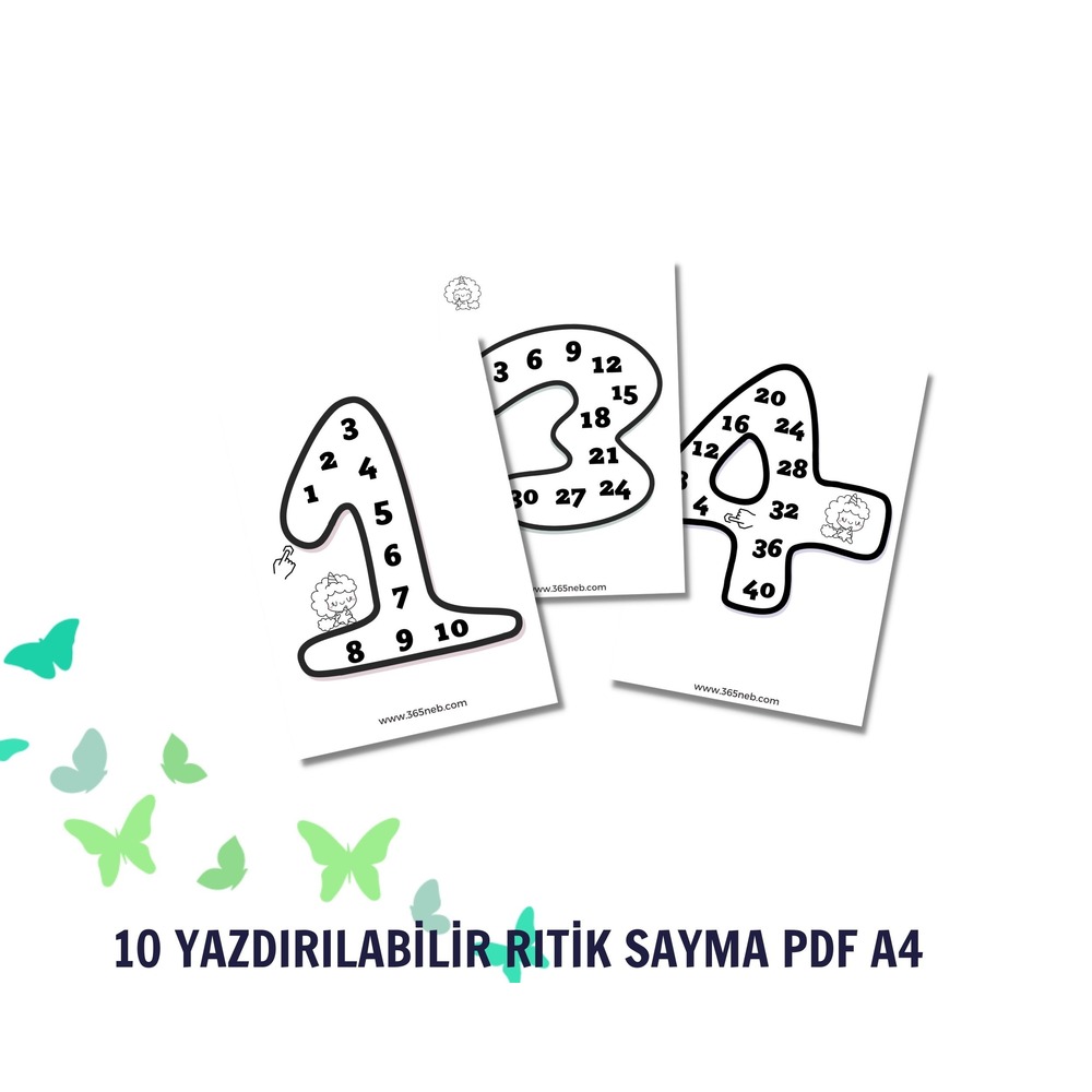 Ritmik Sayma|Matematik Etkinliği|Ritmik Sayma Alıştırması|İlkokul