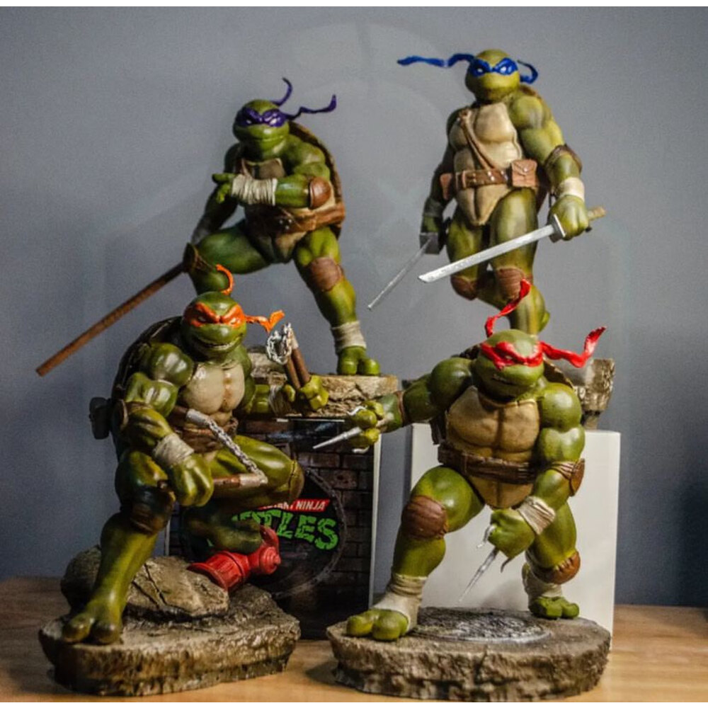 Ninja Kaplumbağalar 4'lü Set | 3dprinthouseofficial