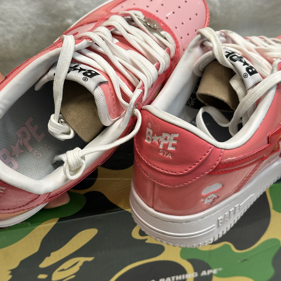 A BATHING APE STA フィギュア レッド A Bathing Ape Bapesta | Aksoy.Fits