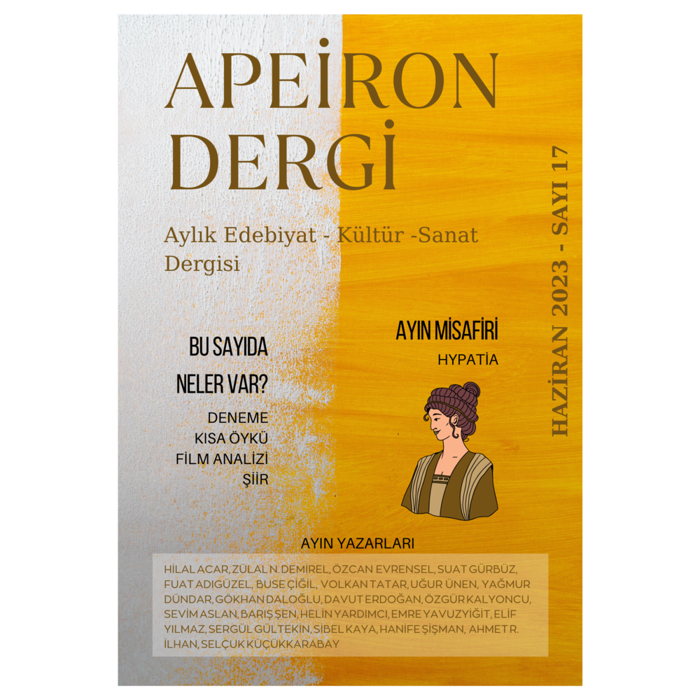 EDEBİYAT DERGİSİ HAZİRAN 2023 SAYI 17