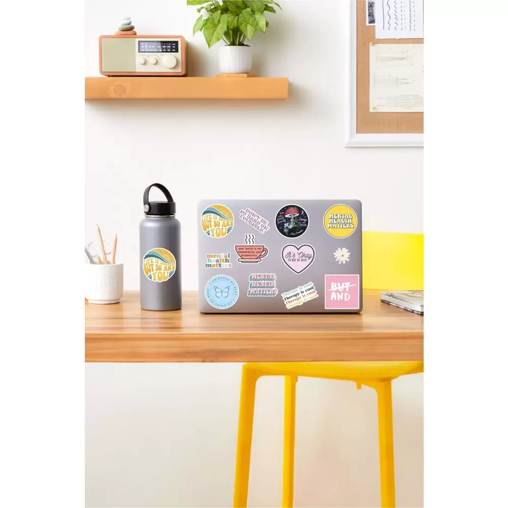 Mental Art Sanat Temalı Laptop Notebook Tablet Sticker Set - ARSET8B ...