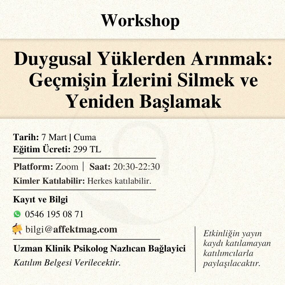 ​Duygusal Yüklerden Arınmak: Geçmişin İzlerini Silmek ve Yeniden Başlamak