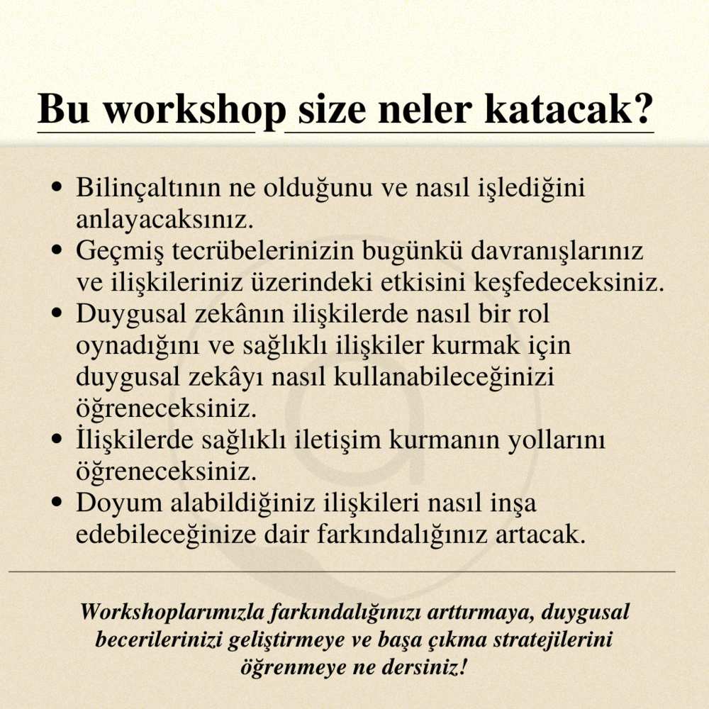   Bilinçaltı ve Duygusal Zekâ: Daha Sağlıklı İlişkiler İçin Stratejiler