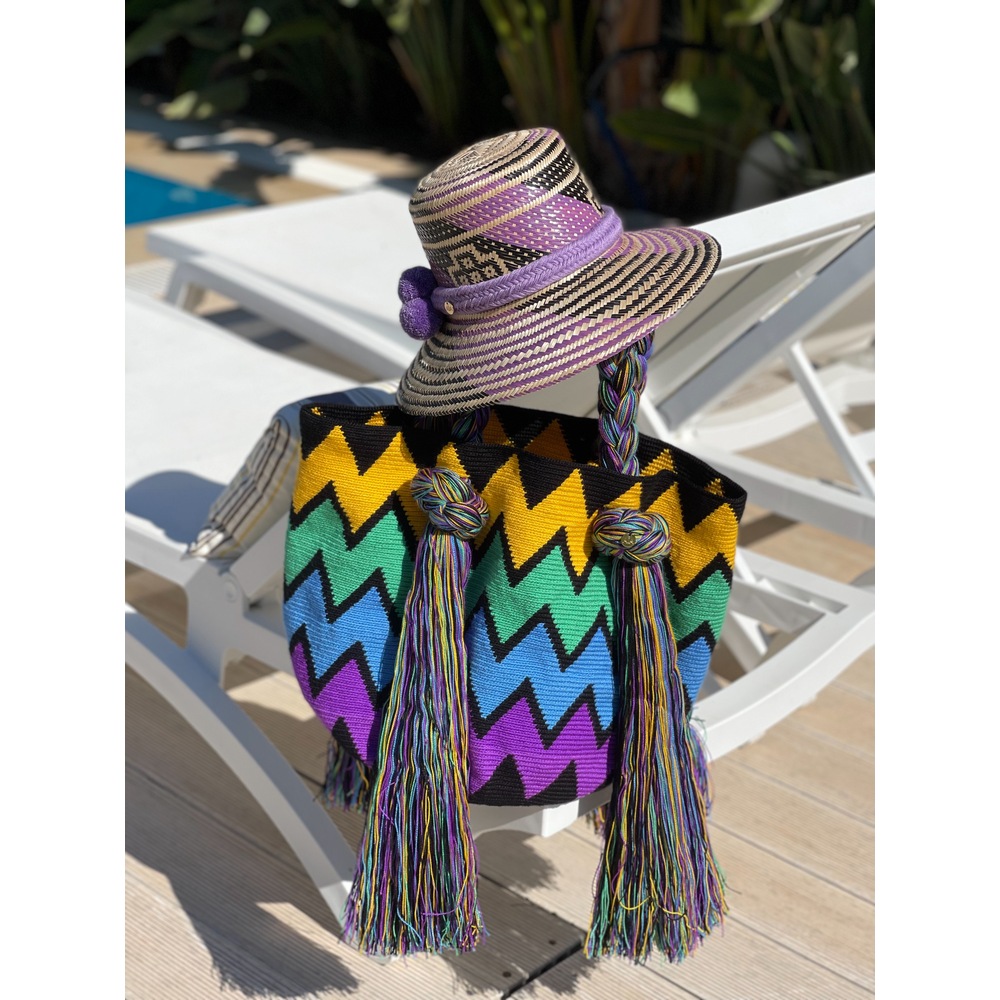Rainbow Rapunzel Bag