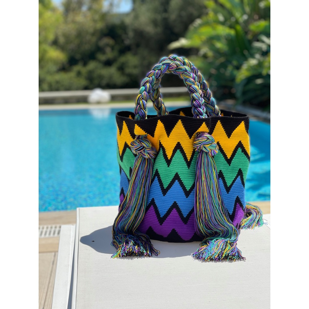Rainbow Rapunzel Bag