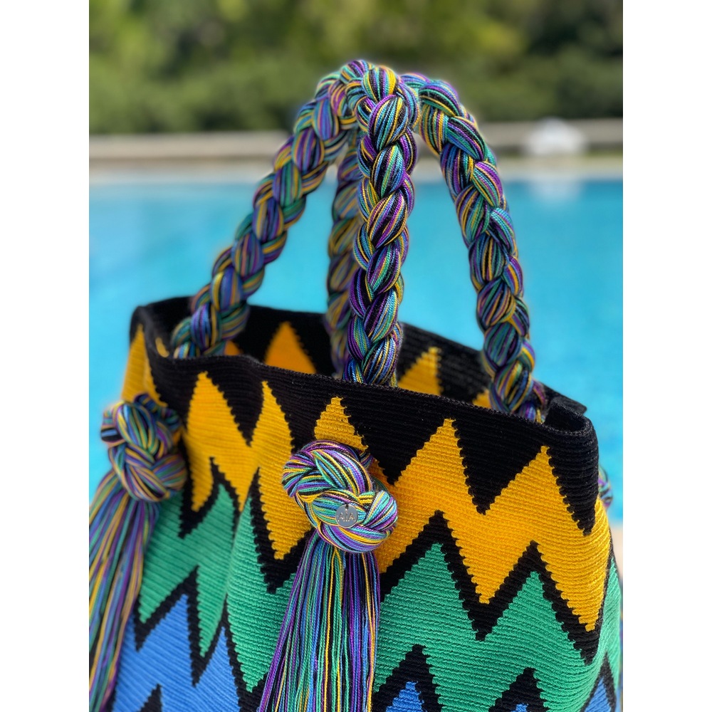 Rainbow Rapunzel Bag