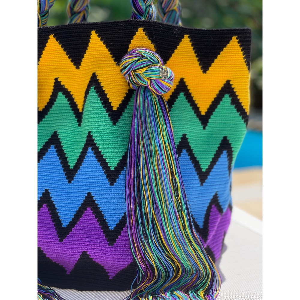 Rainbow Rapunzel Bag