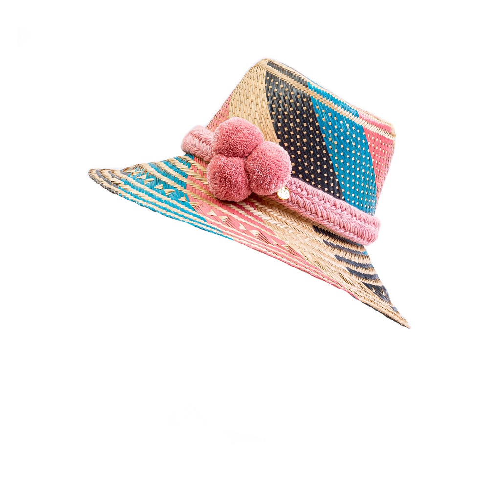 AiA Pink Pompom hat.(AiA Pembe Ponponlu Şapka)