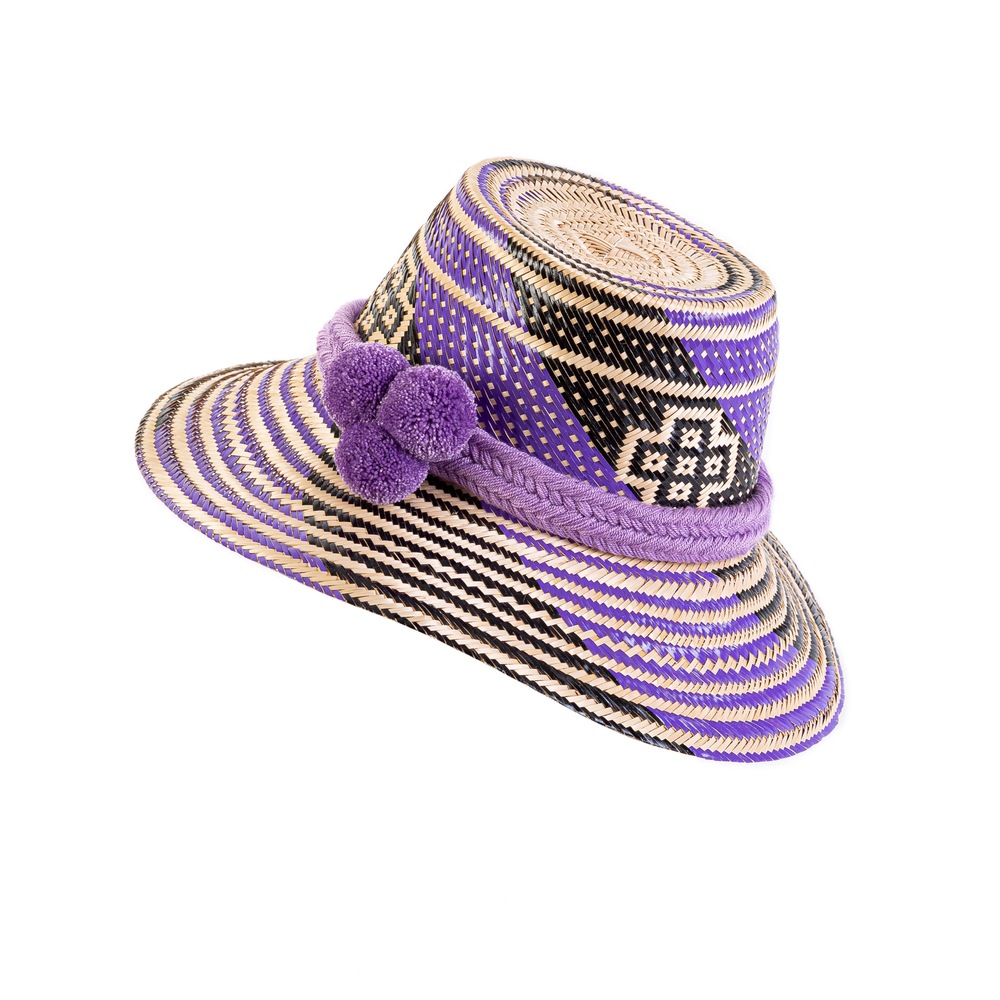 AiA Purple Pompom hat.(AiA Mor Ponponlu Şapka)