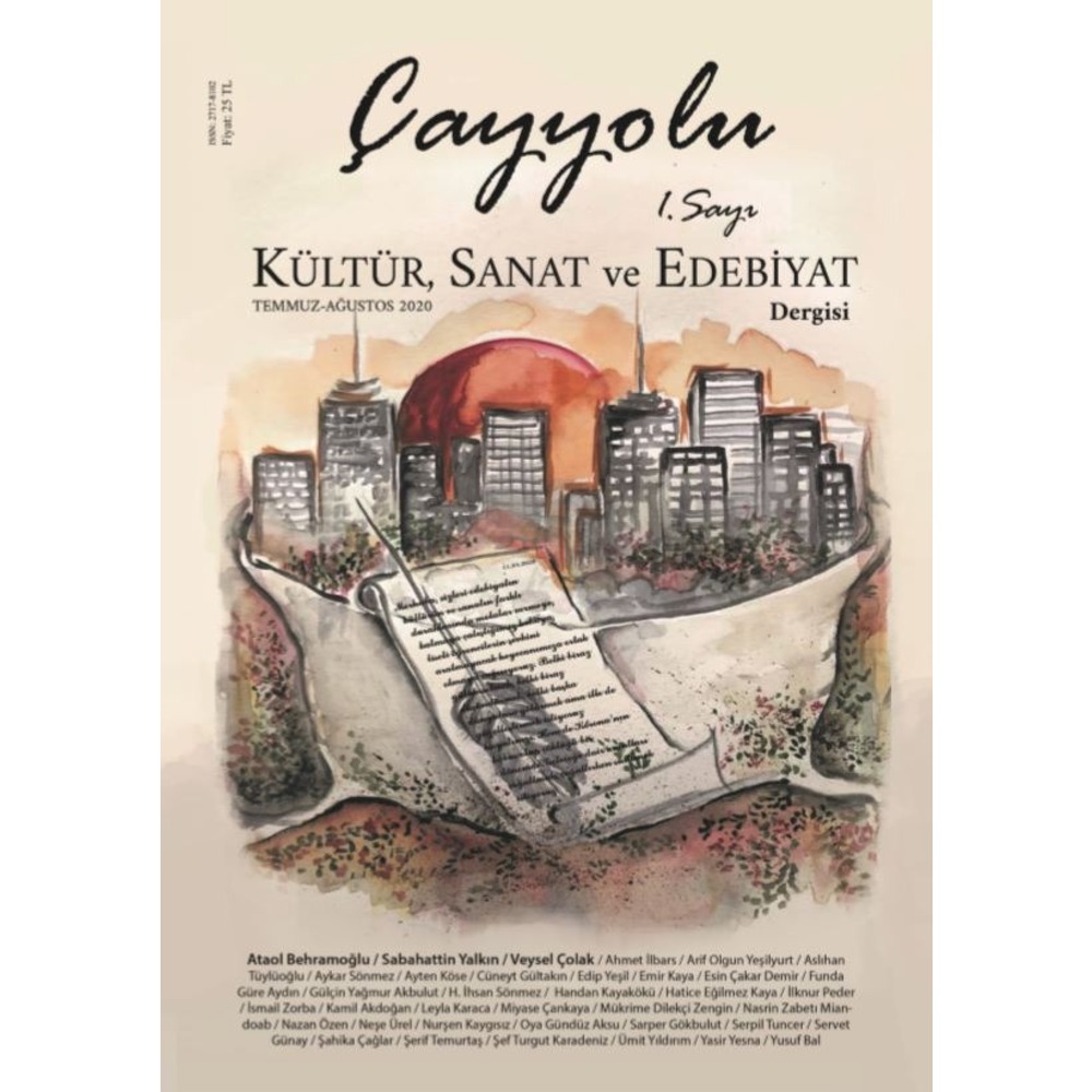 Çayyolu Kültür Sanat ve Edebiyat Dergisi, Sayı 1