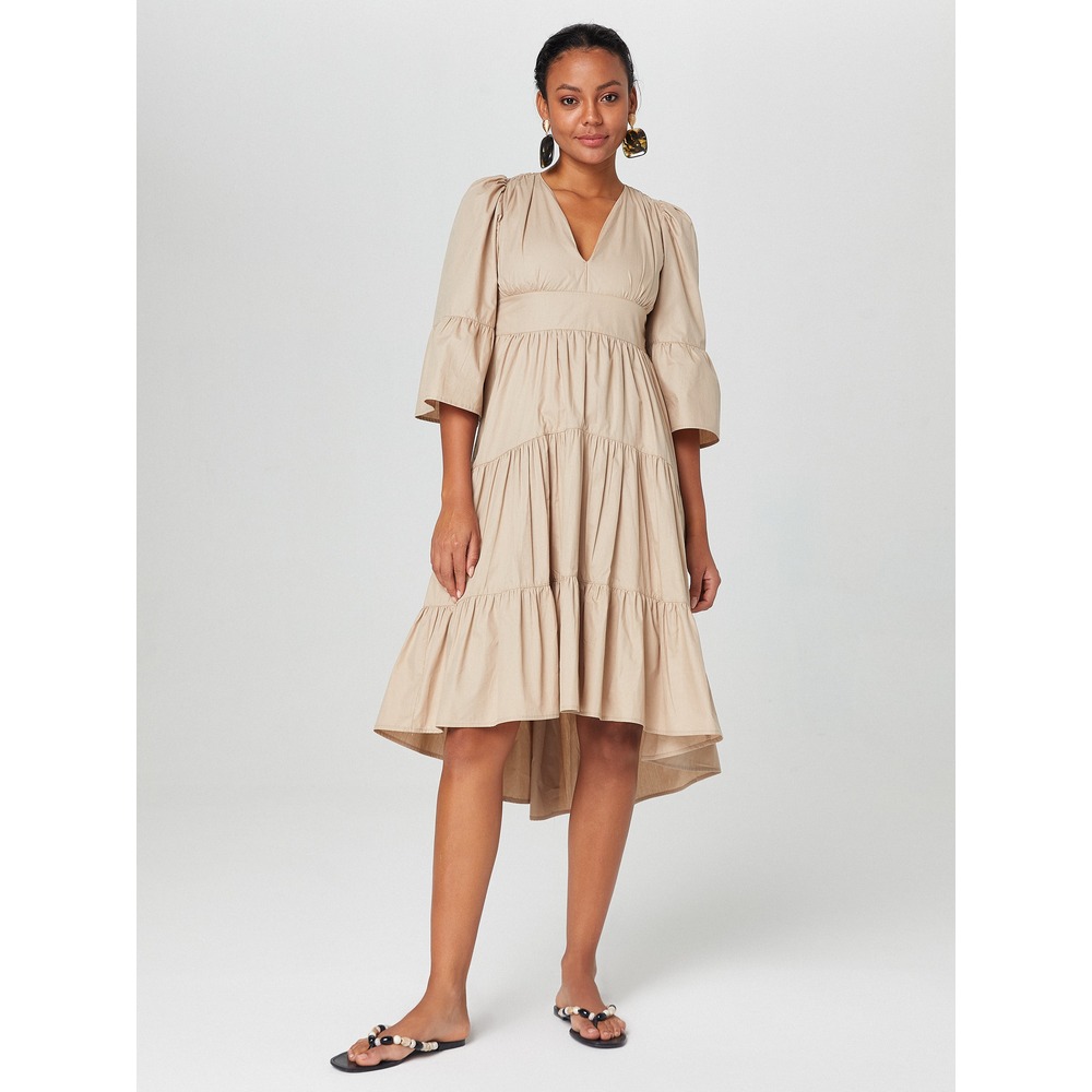 Alleggria Juliette Parçalı Poplin Elbise E64806
