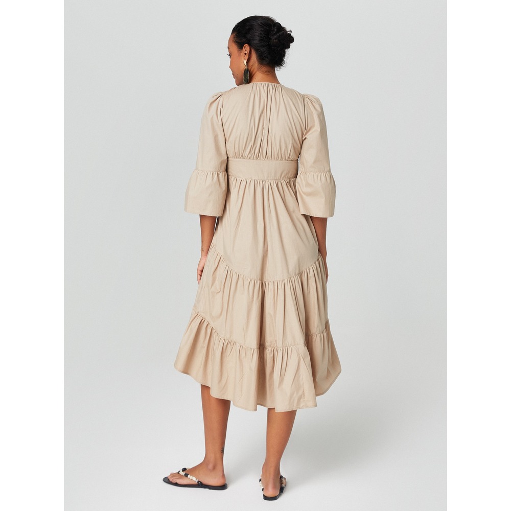 Alleggria Juliette Parçalı Poplin Elbise E64806