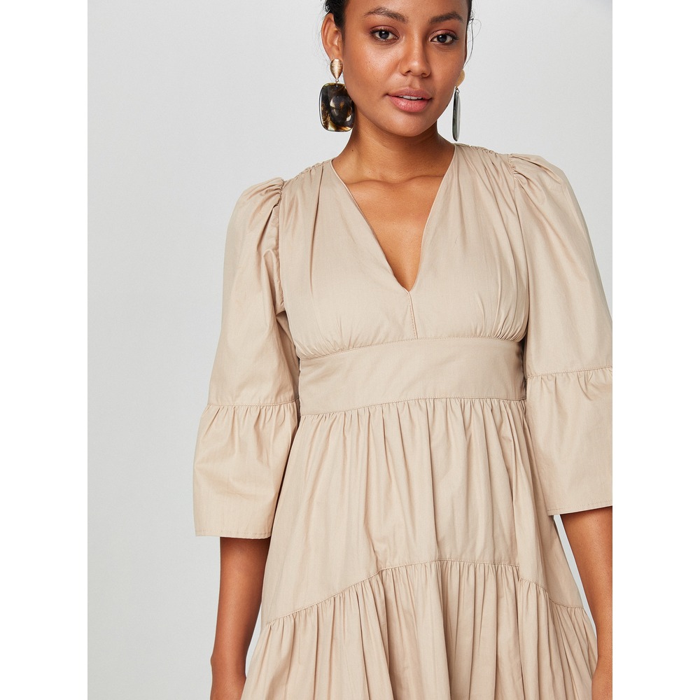 Alleggria Juliette Parçalı Poplin Elbise E64806