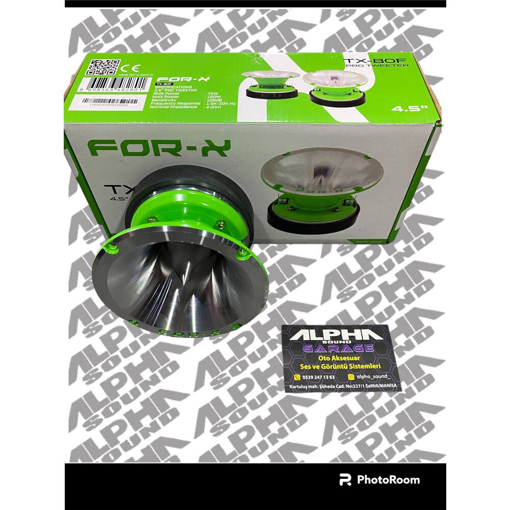 For-x TX-80F | AlphaSound