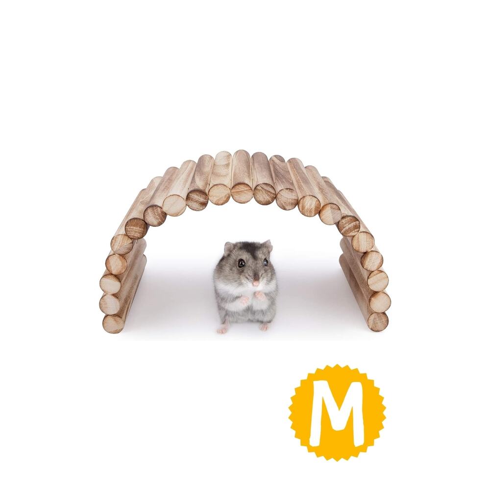 (30cm X 12cm) Hamster Gerbil Fare Sıçan Gine Domuzu Veya Diğer Küçük Hayvanlar Için Köprü Merdiveni