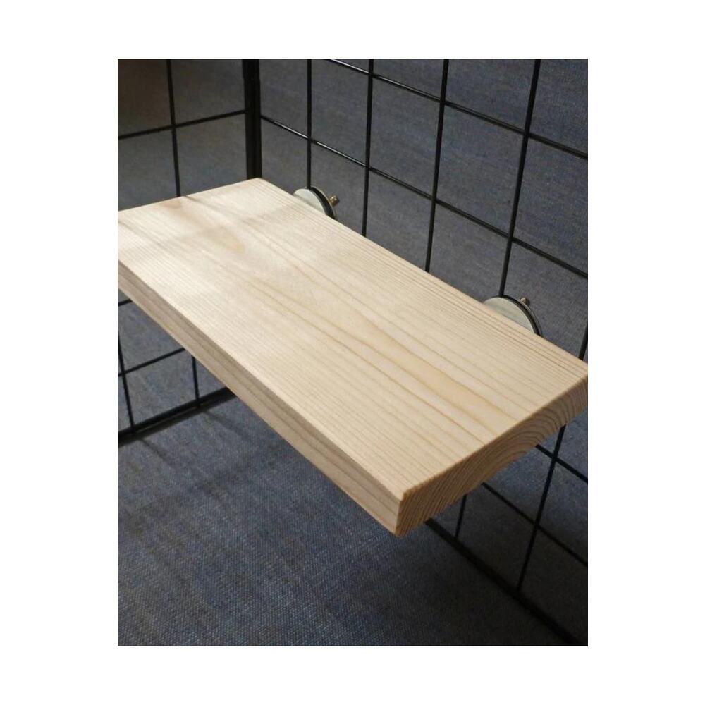 Sıçan, Hamster, Chinchilla, Gerbil, için Pet Raf Çıkıntısı Platform Kafes Aksesuarı - 9 x 20 cm
