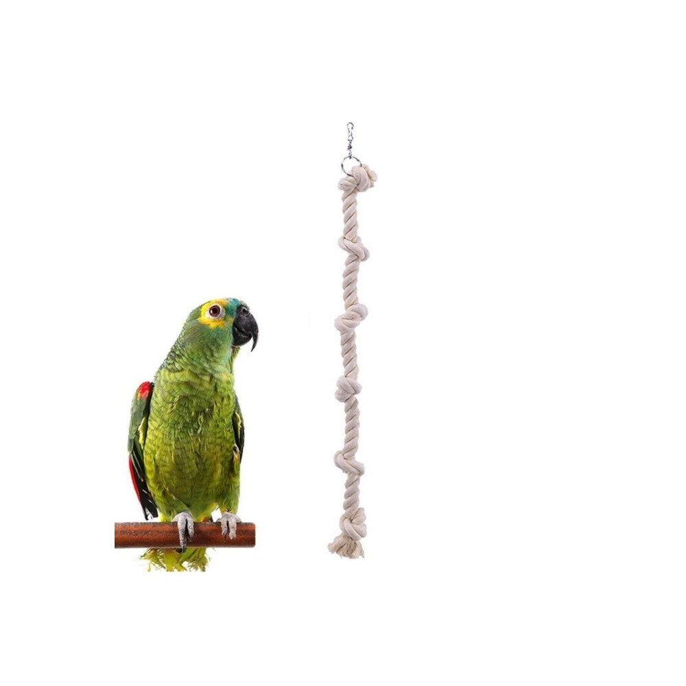 Papağan Kuş Stres Halatı | 40 cm | Kuş Kafesi Aksesuarı