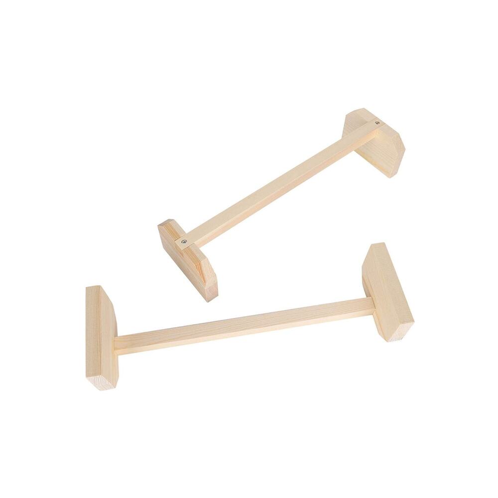 Ikili Set 40 X 12 X 8cm Ahşap Tavuklar Tüneme Standı, Büyük Kuş Standı, Pet Tavuk Büyük Kuş Için