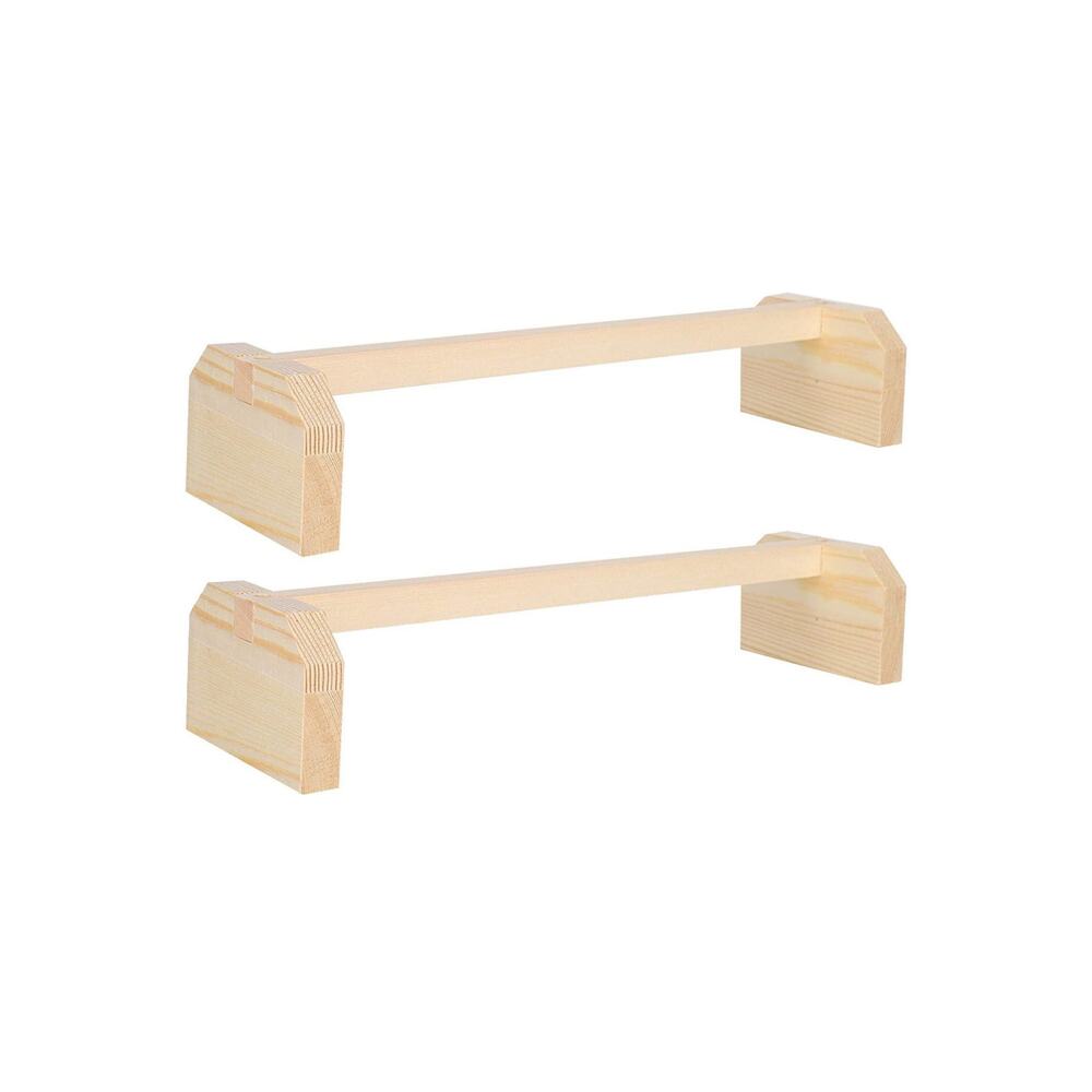 Ikili Set 40 X 12 X 8cm Ahşap Tavuklar Tüneme Standı, Büyük Kuş Standı, Pet Tavuk Büyük Kuş Için