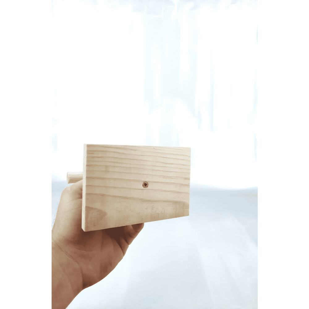 Ahşap Kuş Eğitim Standı Mini T