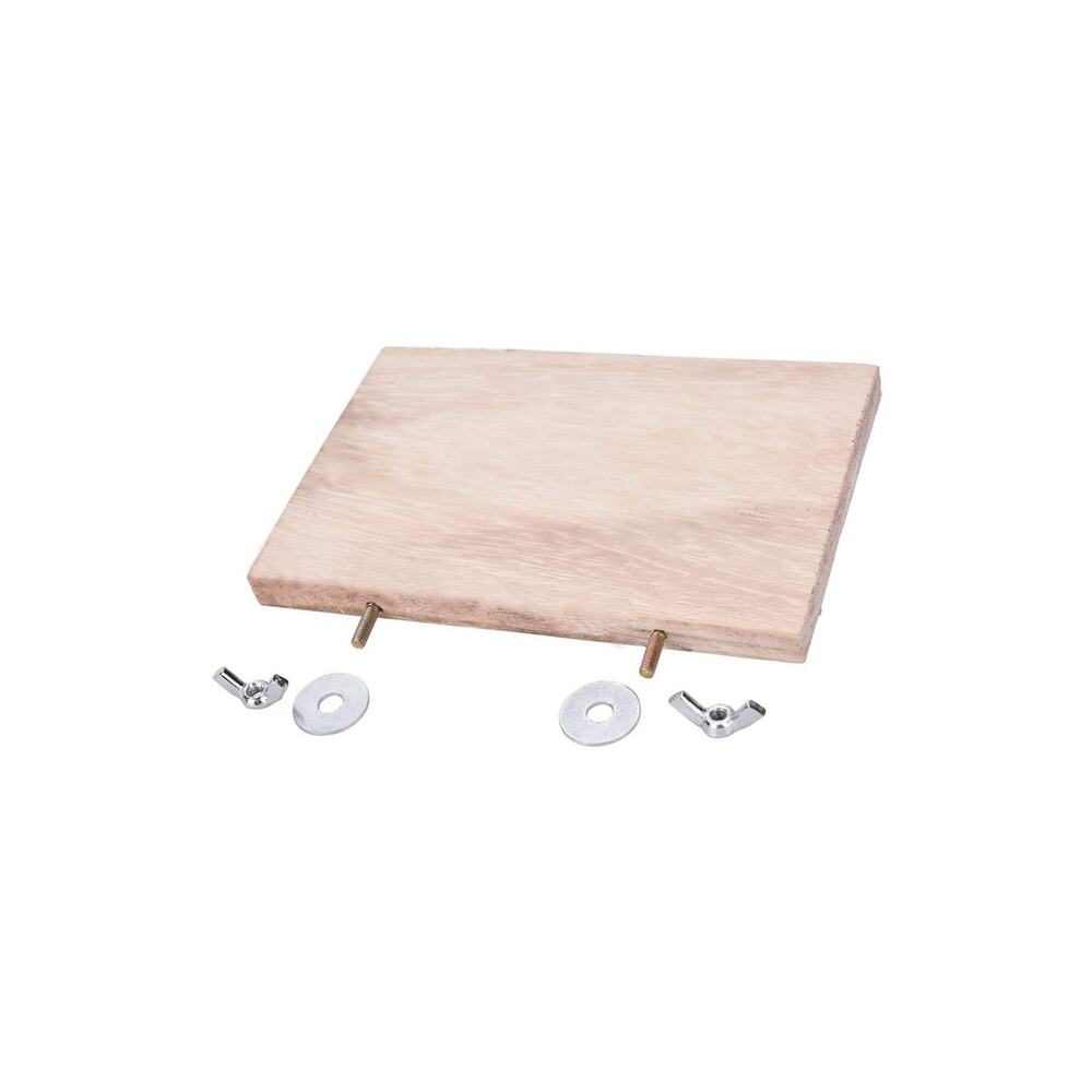 Kare Ahşap Stant 30cm X 30cm , Kafes Platformu, Muhabbet Kuşu Tüneği Tünek