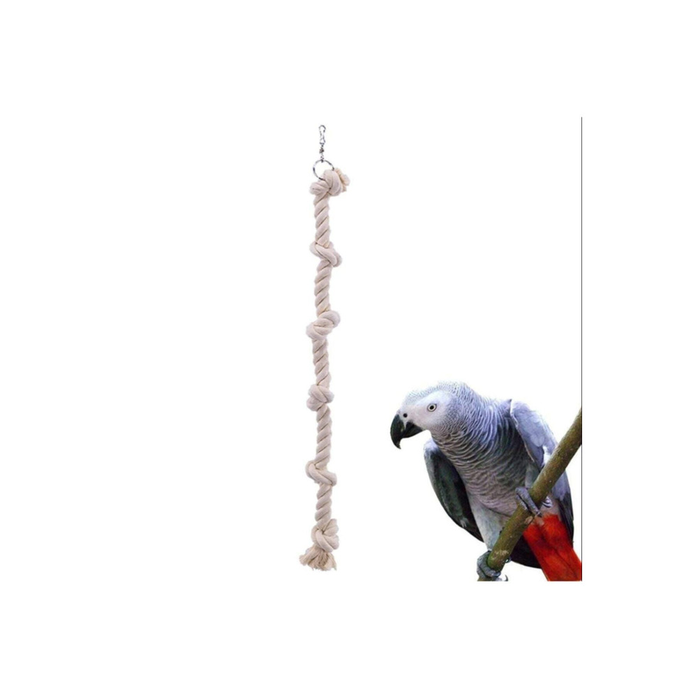 Papağan Kuş Stres Halatı | 40 cm | Kuş Kafesi Aksesuarı