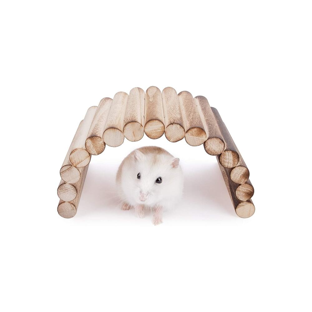 (20cm X 10cm) Hamster Gerbil Fare Sıçan Gine Domuzu Veya Diğer Küçük Hayvanlar Için Köprü Merdiveni