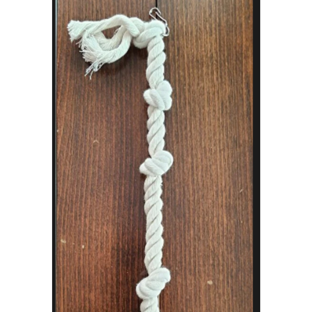 Papağan Kuş Stres Halatı | 40 cm | Kuş Kafesi Aksesuarı