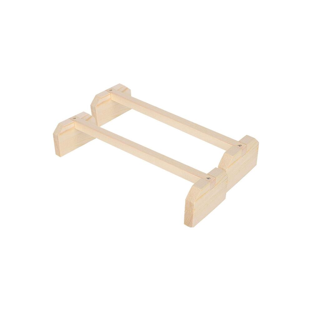 Ikili Set 40 X 12 X 8cm Ahşap Tavuklar Tüneme Standı, Büyük Kuş Standı, Pet Tavuk Büyük Kuş Için