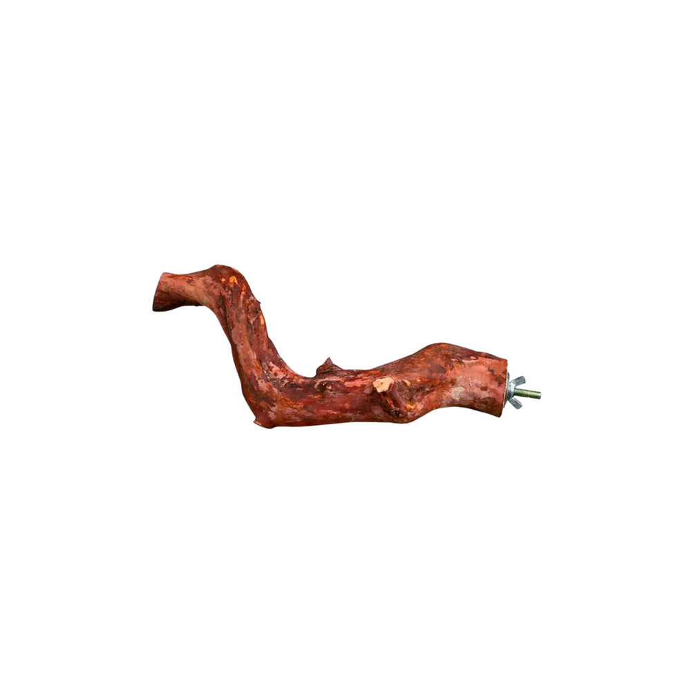 Doğal Ahşap Kuş Tüneği 25 cm Kuş Kafesi Aksesuarı Güvenli ve Sağlıklı Dinlenme Alanı