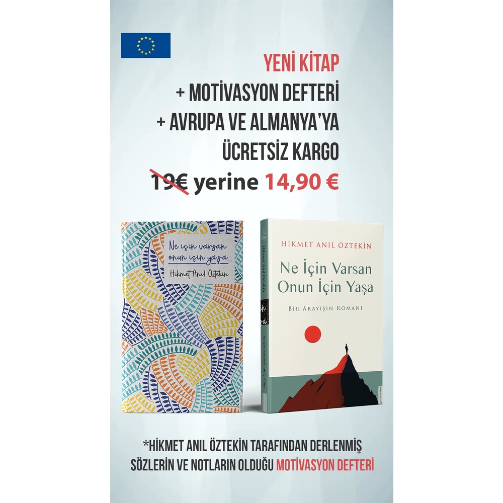 YENİ KİTAP + Motivasyon Defteri + Ücretsiz Kargo
