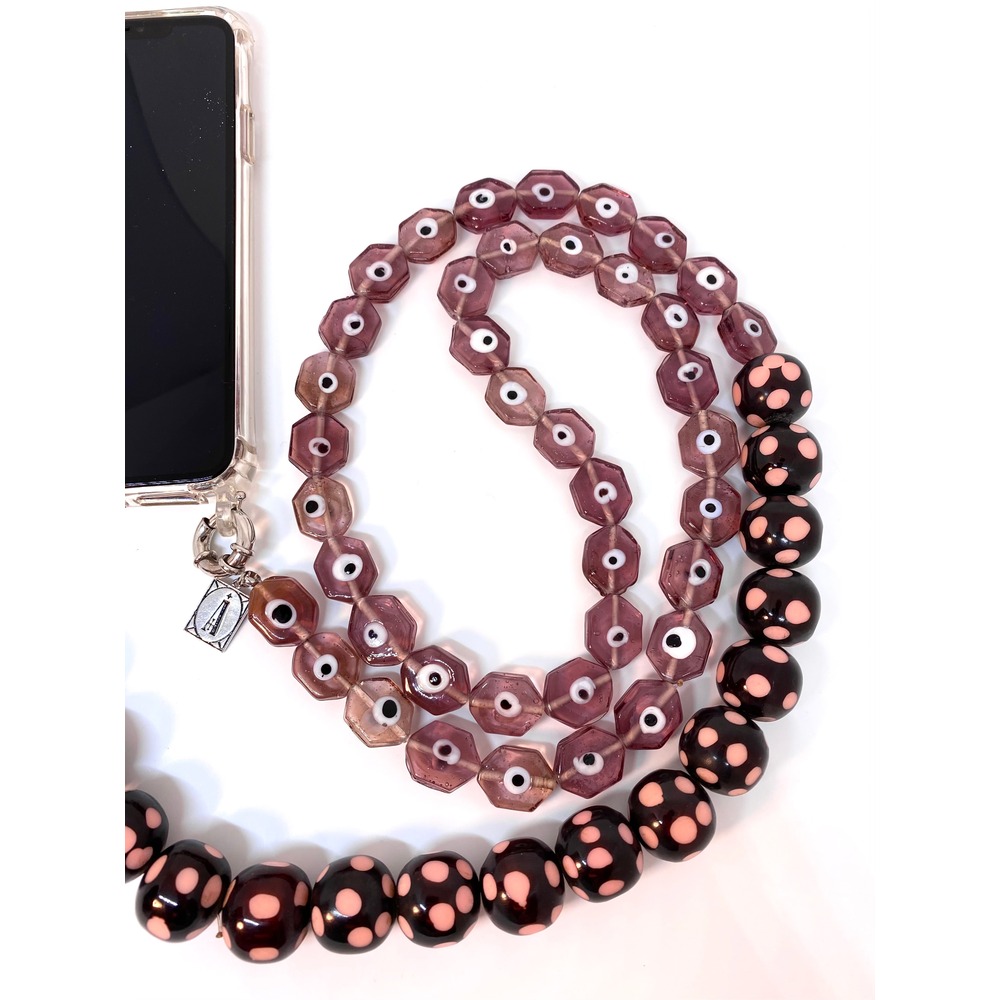 Bougainvillea Long Phone Strap